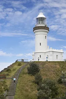 New South Wales Prints: Australia, New South Wales, Cape Byron Lighthouse, Cape Byron (Australias Most