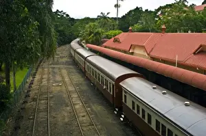 Train Track Prints: Australia, Queensland, Cairns, Rainforest Cableway, Skyrail Caranovica Terminal Entrance