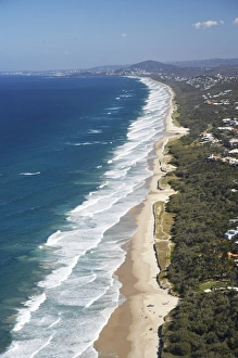 Australia, Queensland, Sunshine Coast, Sunshine Beach - aerial