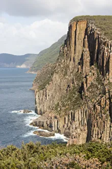 Trish Drury Prints: Australia, Tasmania. Dolerite columns Cape Hauy track Three Capes Track