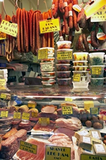 Images Dated 26th April 2009: Australia, Victoria, Melbourne, Dips and Antipasto Delicatessen, Queen Victoria Market
