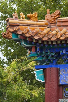 Victoria Prints: Australia, Victoria, VIC, Bendigo, Dai Gum San, Chinese Precinct, Chinese gate