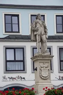 Images Dated 17th September 2009: Austria, Historic town of Grein, located between Melk and Linz along the Danube River