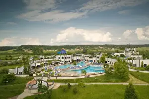 AUSTRIA-STYRIA (Stiermark)- BAD BLUMAU: Rogner-Bad Blumau Hotel (b. 1997) designed