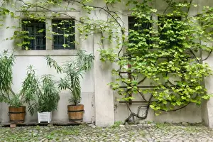 AUSTRIA-STYRIA (Stiermark)- GRAZ: Courtyard off Sporgasse