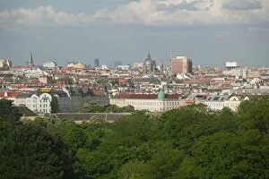 AUSTRIA-Vienna: City View from Schonbrunn Palace
