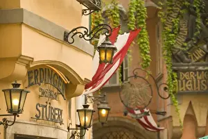 Austrian Prints: AUSTRIA-Vienna: Fleischmarkt : Erdiger Stuberl Cafe