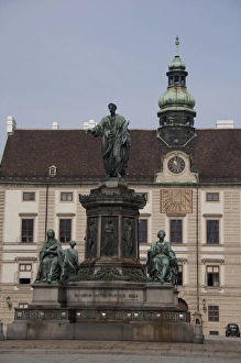 Images Dated 16th September 2009: Austria, Vienna. Hofburg Palace, winter residence of the royal Hapsburgs
