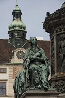 Images Dated 16th September 2009: Austria, Vienna. Hofburg Palace, winter residence of the royal Hapsburgs