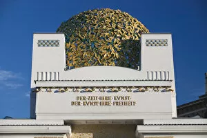 Images Dated 7th May 2004: AUSTRIA-Vienna : The Secession Building Art Museum / Detail
