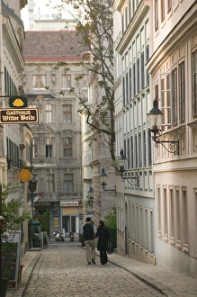 Images Dated 4th May 2004: AUSTRIA-Vienna: Spittelberg Historic District / Detail