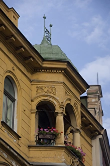 Austrian Prints: Austria, Vienna. Typical historic architectue
