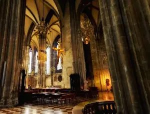 Images Dated 2nd October 2010: Austria, Vienna. Vienna is home to revered churches like St. Stephen s