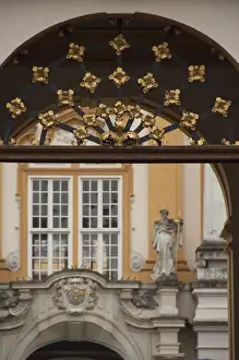 Wachau Prints: Austria, Wachau Valley, Melk. 900 year old baroque Melk Abbey (aka Benediktinerstift)