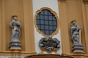 Images Dated 17th September 2009: Austria, Wachau Valley, Melk. 900 year old baroque Melk Abbey (aka Benediktinerstift)
