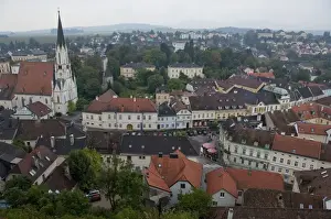 Images Dated 17th September 2009: Austria, Wachau Valley, Melk. 900 year old baroque Melk Abbey (aka Benediktinerstift)