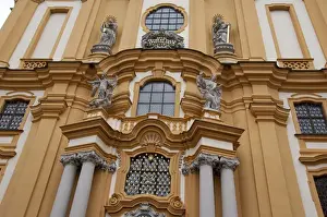 Images Dated 17th September 2009: Austria, Wachau Valley, Melk. 900 year old baroque Melk Abbey (aka Benediktinerstift)