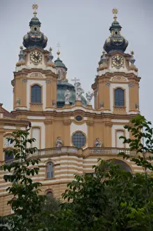 Images Dated 17th September 2009: Austria, Wachau Valley, Melk. 900 year old baroque Melk Abbey (aka Benediktinerstift)