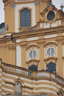Images Dated 17th September 2009: Austria, Wachau Valley, Melk. 900 year old baroque Melk Abbey (aka Benediktinerstift)