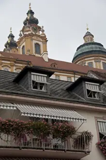 Images Dated 17th September 2009: Austria, Wachau Valley, Melk. 900 year old baroque Melk Abbey (aka Benediktinerstift)