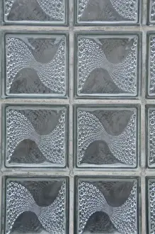 Images Dated 17th September 2009: Austria, Wachau Valley, Melk. Historic downtown Melk, art glass block tile