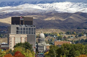 Foothill Prints: Autumn in Boise, Idaho, USA