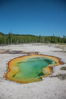 Roddy Scheer Prints: Avoca Spring, Yellowstone National Park, Wyoming, USA