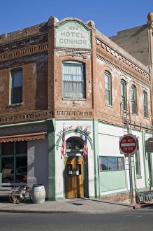 Images Dated 12th November 2007: AZ, Arizona, Jerome, historic copper mining town, Founded in 1876, Hotel Conner: 1898