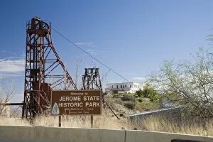 Images Dated 12th November 2007: AZ, Arizona, Jerome, Jerome State Historic Park, devoted to the mining history of