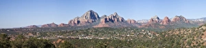 Images Dated 13th November 2007: AZ, Arizona, Sedona, Red Rock Country, view of Sedona, from Schnebly Hill Road