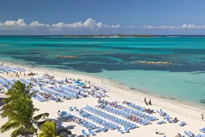 BAHAMAS-New Providence Island-Cable Beach: Beach View from Radisson Cable Beach Resort