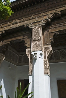 Images Dated 18th November 2011: Bahia Palace (19th century), Marrakech, Morocco, North Africa, Africa