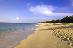 Baie Longue Long Bay beach, St. Martin, Caribbean