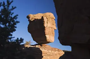 Garden Of The Gods Prints: Balanced Rock Rock Formation, Garden of The Gods National Landmark, Colorado Springs