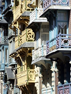 Balconies, Mers les Bains, France