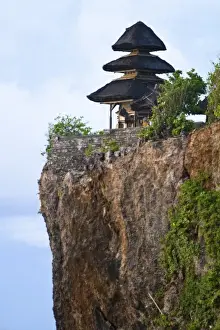 Bali, Indonesia. Uluwatu temple is one of the many famous landscape temples overlooks the ocean