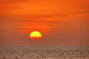 Bali Prints: Bali sunset