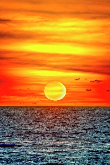 Bali Prints: Bali's sunsets are often considered postcard-perfect