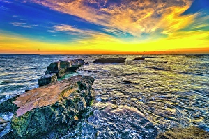 Bali Prints: Bali's sunsets are often considered postcard-perfect