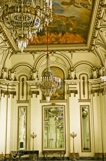 Presidential Palace Prints: Ballroom in the Museo de La Revolucion, Museum of the Revolution, former Presidential