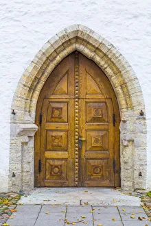 Images Dated 17th January 2019: Baltic States, Estonia, Tallinn. Tallinn Old Town, door
