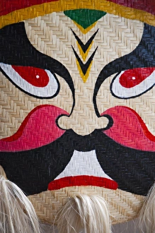 Bamboo Prints: Bamboo woven mask
