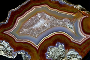 Images Dated 25th January 2013: Banded Agate, Quartzsite, AZ
