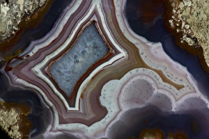 Images Dated 23rd January 2013: Banded Agate, Quartzsite, AZ