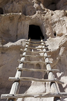 Anasazi Prints: Bandelier National Monument, Los Alamos, New Mexico, United States. Archaeological
