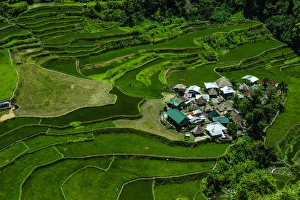 Images Dated 25th April 2011: Bangaan in the rice terraces of Banaue, Northern Luzon, Philippines