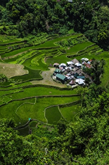 Images Dated 25th April 2011: Bangaan in the rice terraces of Banaue, Northern Luzon, Philippines
