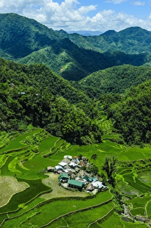 Images Dated 25th April 2011: Bangaan in the rice terraces of Banaue, Northern Luzon, Philippines