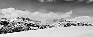 One Person Prints: Banner and Ritter Peaks in winter, Ansel Adams Wilderness, Sierra Nevada Mountains