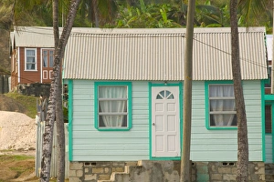 BARBADOS, North East Coast, Bathsheba, Detail of Village House